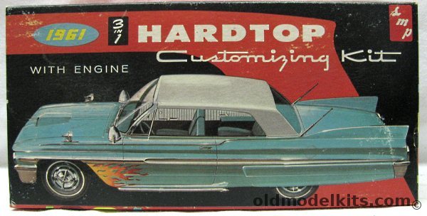 SMP 1/25 1961 Chevrolet Impala 2 Door Hardtop - 3 in 1 Kit - Stock / Competition / Custom, K721 plastic model kit